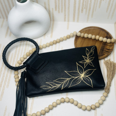 Floral Wristlet